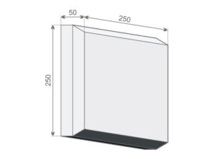 Decor System BE-2A Wysokość Powlekany tynkiem sztukatorskim Styropian EPS200