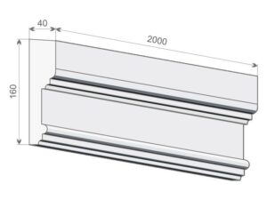 Decor System GE-17A Wysokość 16