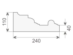 odporny na warunki atmosferyczne i mikropęknięcia. Naszą sztukaterię należy pomalować