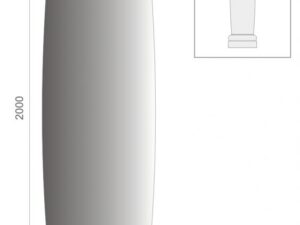 Decor System TK-1/350 Wysokość Powlekany tynkiem sztukatorskim Styropian EPS200