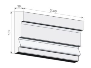 Decor System LE-3 Wysokość 18