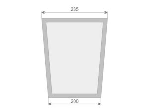 Decor System ZE-2 Wysokość Powlekany tynkiem sztukatorskim Styropian EPS200