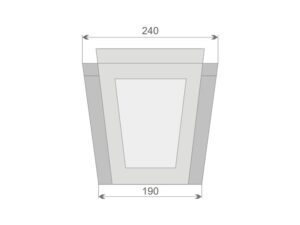Zwornik elewacyjny ZE3A